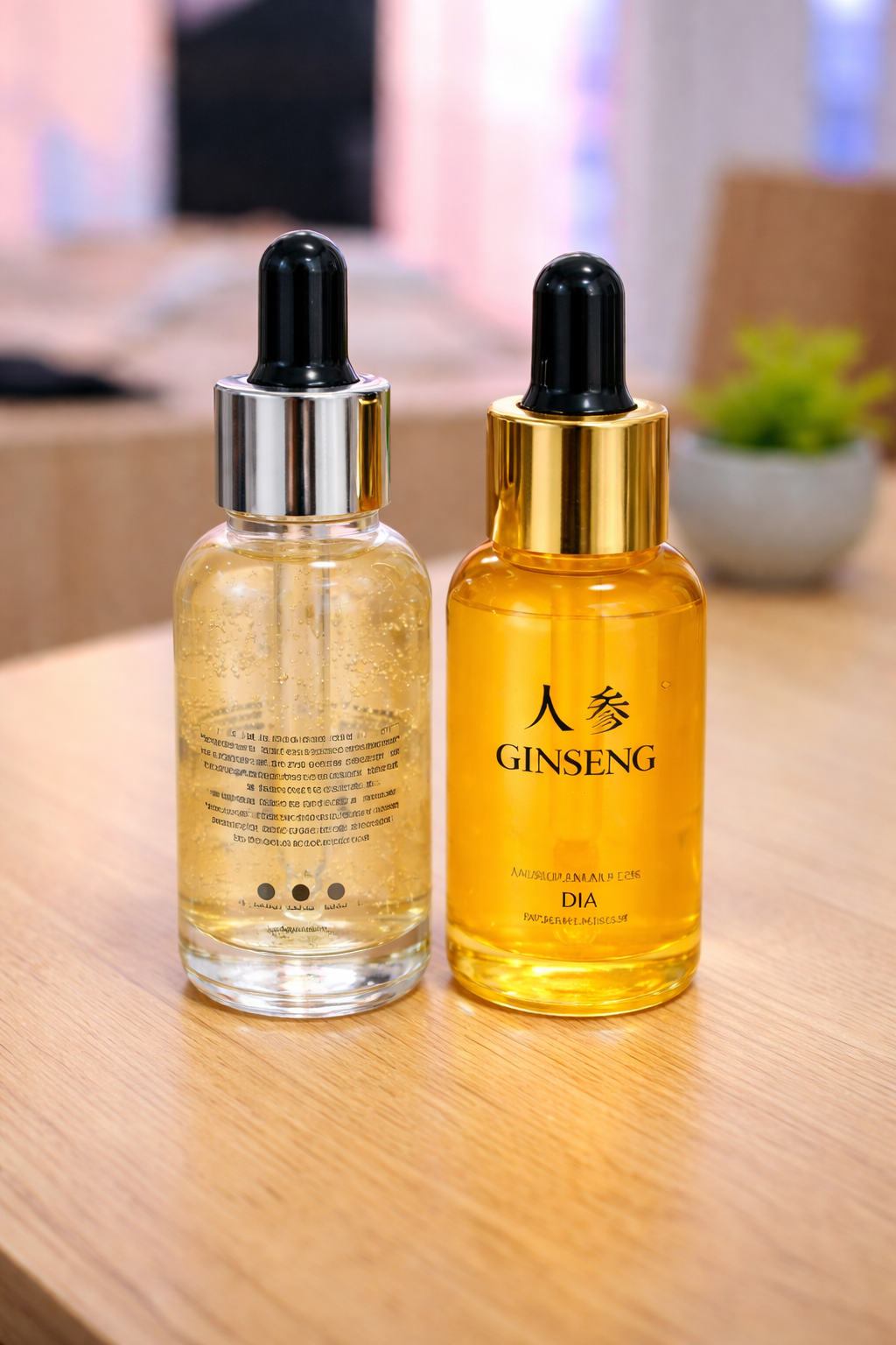 Sérum Dúo Ginseng 24K Dia y Noche | Cuidado completo en dos pasos 30ml